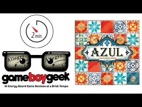 Azul (Allegro 2-min) Review with the Game Boy Geek