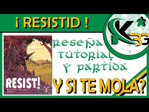 🧨¡Resistid!🧨| 🔎 Reseña, Tutorial y Partida | ✔ Y si te mola?