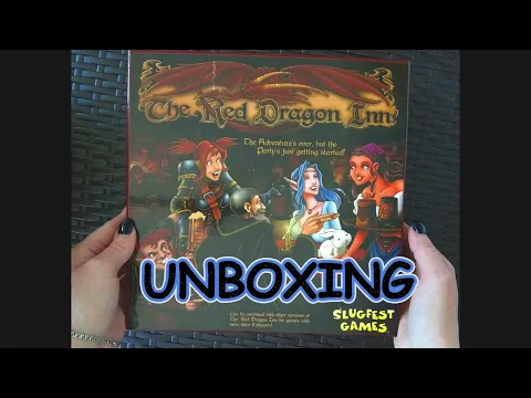 The Red Dragon Inn - UnBoxing. Strategy Boxed Board Game