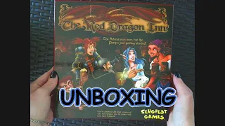 The Red Dragon Inn - UnBoxing. Strategy Boxed Board Game
