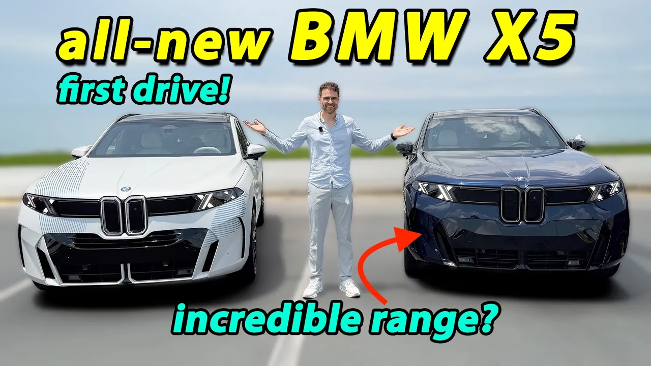 How good is the all-new BMW X5? 2027 in-depth REVIEW first drive petrol vs iX5 (electric range test)