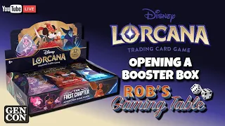 Disney Lorcana Booster Box Opening @ Gen Con