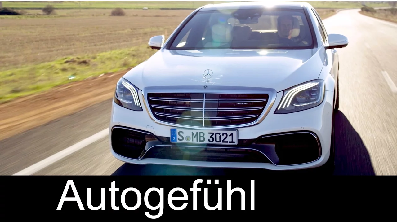 Mercedes AMG S 63 Preview Sound Exterior Interior - S-Class S-Klasse Facelift 2018