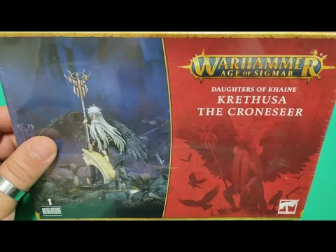 Age Of Sigmar - Daughters Khaine - Krethusa The Croneseer - Unboxing