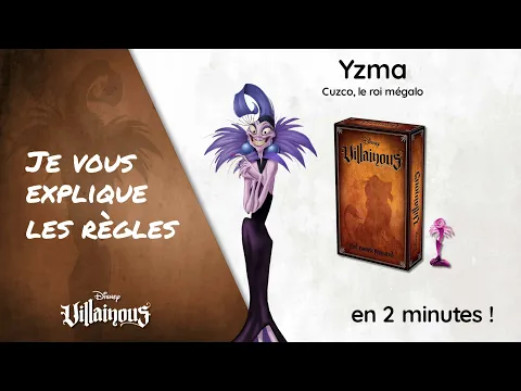 Je vous explique les règles de YZMA - VILLAINOUS en moins de 2 minutes!