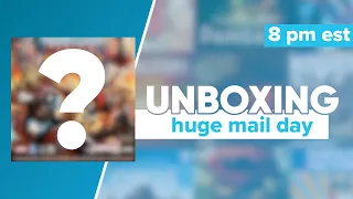 Huge Vacation Mail Day Unboxing Haul | Board Game Unboxing