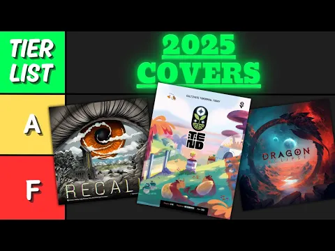 2025 Board Gamer Covers: Tier-List!