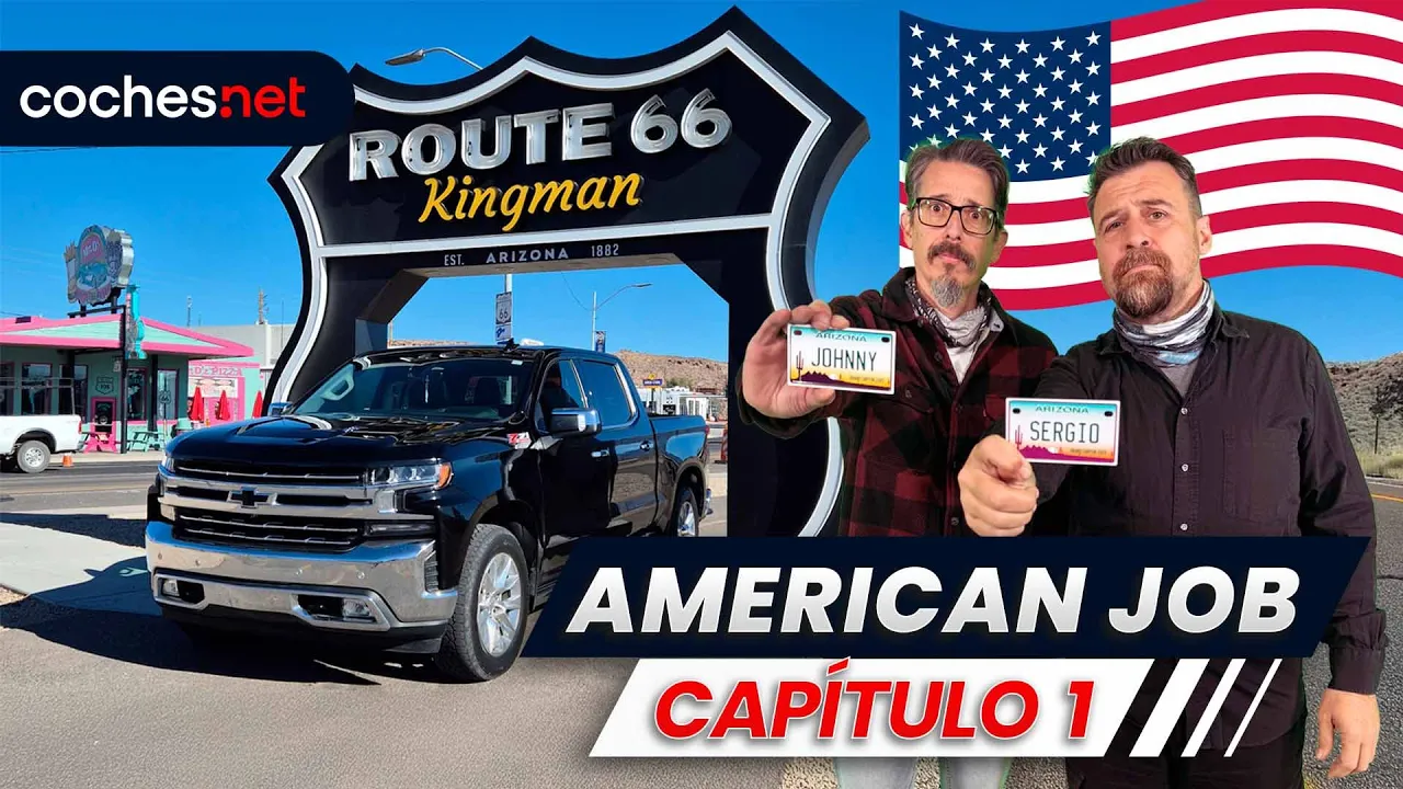 RUTA 66 por EEUU: Chevrolet Silverado, Tesla Cybertruck, Corvette C8... AMERICAN JOB Capítulo 1