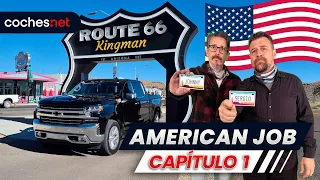 RUTA 66 por EEUU: Chevrolet Silverado, Tesla Cybertruck, Corvette C8... AMERICAN JOB Capítulo 1