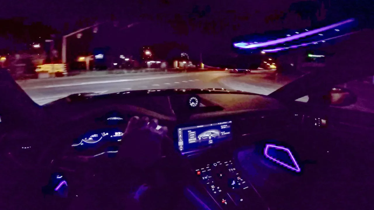 2018 Porsche Panamera Turbo S POV NIGHT DRIVE by AutoTopNL