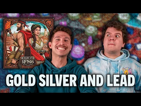 Towers of Sifnos | Let's Influence Gold, Silver, and Lead | Kickstarter Board Game Preview