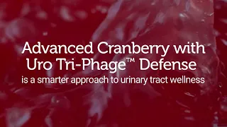 Thumbnail 3 of 3: Advanced Cranberry with Uro Tri-Phage™ Defense*, 30 vegetarian capsules, opens a video