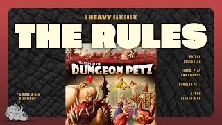 Dungeon Petz - 4p - The Rules by Heavy Cardboard