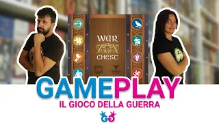 War Chest, Partita Completa al Gioco che trasforma la guerra in una partita a scacchi!
