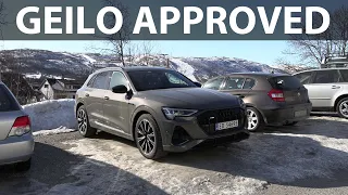 Audi e-tron 55 Black Edition Geilo test
