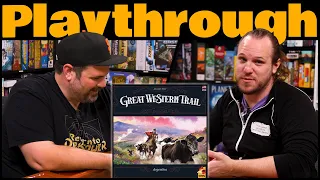 Great Western Trail Argentina Play Through | The Game Haus