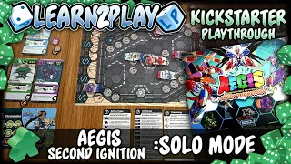 Learn to Play Presents: Kickstarter Play Through of AEGIS solo mode