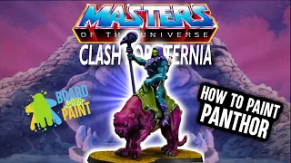 How to Paint PANTHOR (Mounted Skeletor) - Masters of the Universe: Clash for Eternia