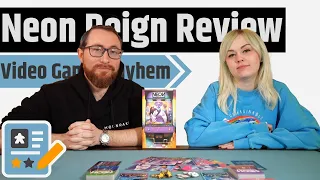 Neon Reign Review - A Button Mashing Arcade Dueling Game! With Solo Play!