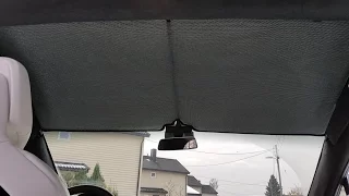 Model X DIY heatshield for cold climate