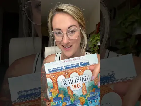 Railroad Tiles Preview - First there was Railroad Ink and Now There's Tiles (Board Games Direct)