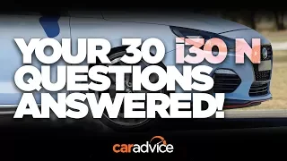 2018 Hyundai i30 N: Your questions answered!
