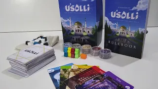 Hand Assembling A Sample of Usolli