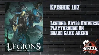 Legions: Abyss Universe Playthrough on Board Game Arena | Full Gameplay Session