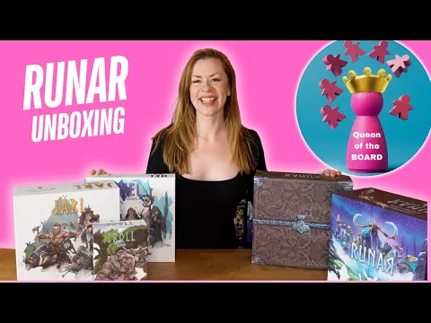 Runar All in Pledge Unboxing - Boardgames - Ludus Magnus Studios