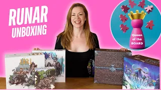 Runar All in Pledge Unboxing - Boardgames - Ludus Magnus Studios