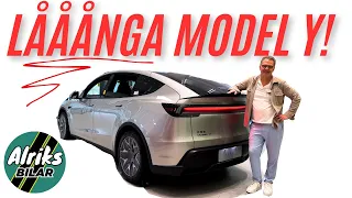 Långa Tesla Model Y – jag har kollat in den i Kina. Familjens drömbil!