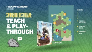 Age of Steam: (KS) Scotland - 2p Teaching & Play-through by Heavy Cardboard