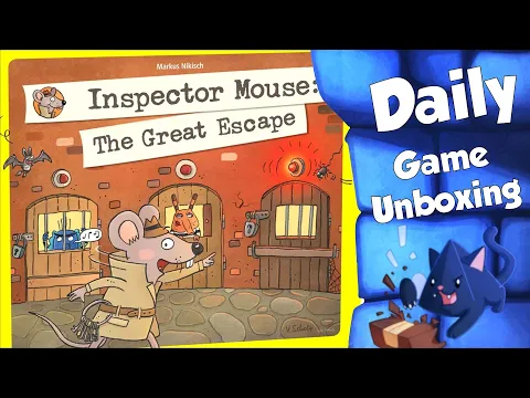 Inspector Mouse: The Great Escape - Daily Game Unboxing