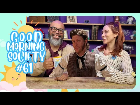 Live from LA, it's GOOD MORNING SOCIETY with Becca and Ruel!