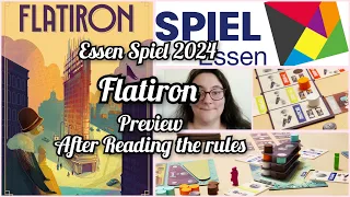 Preview from reading the rules