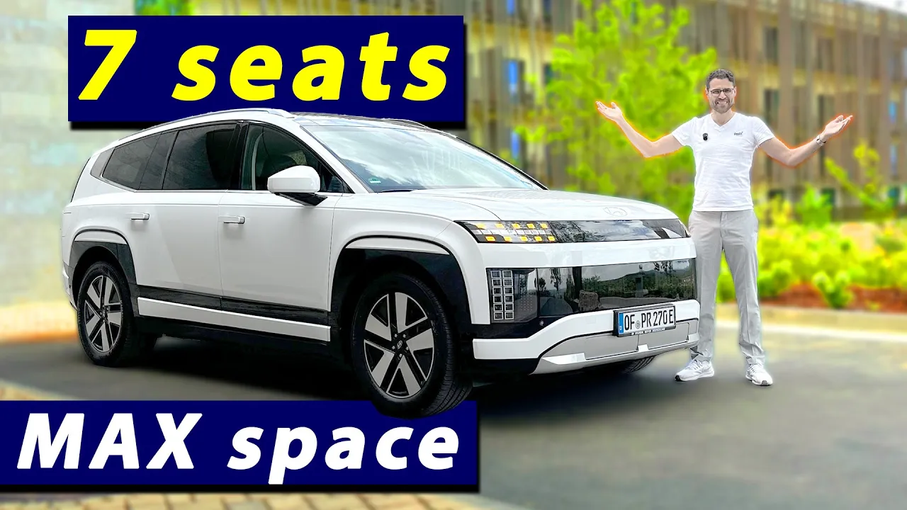 Hyundai Ioniq 9 driving REVIEW - the Santa Fe EV?