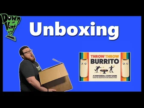 Throw Throw Burrito Kickstarter Edition Unboxing