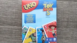UNO Disney Pixar Toy Story 5 Movie Card Game