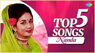 Nanda Top 5 Songs | Ye Samaa Samaa Hai Pyar Ka | Gumnaam Hai Koi | Likhta Hai Teri Ankhon Mein