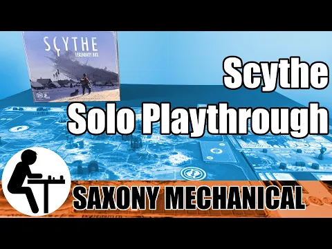 Scythe Solo Playthrough: Saxony Mechanical