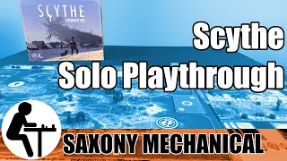 Scythe Solo Playthrough: Saxony Mechanical