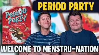 Period Party | A Trick-Taking Game Celebrating Menstruation! | Kickstarter Board Game Preview
