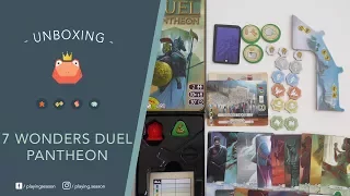 7 WONDERS DUEL: Pantheon | Unboxing