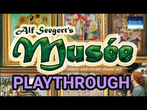 Musée Card Game | Playthrough