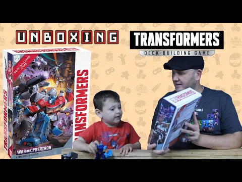 UNBOXING | Transformers Deck Builder War on Cybertron | NEW CARDS NEW RULES
