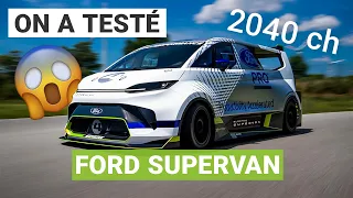 Ford Pro Electric Supervan : on est monté dans l'utilitaire de plus de 2 000 ch !