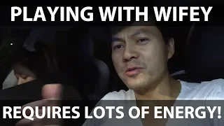 Energy spent when playing in the car