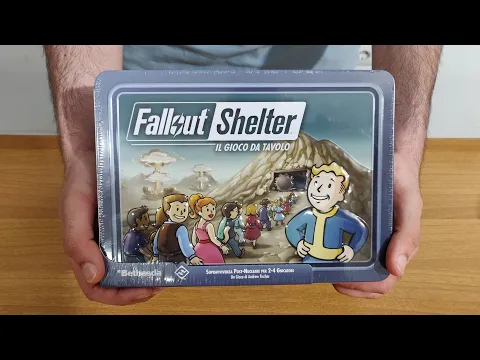 Unboxing di Fallout Shelter, il gioco da tavolo