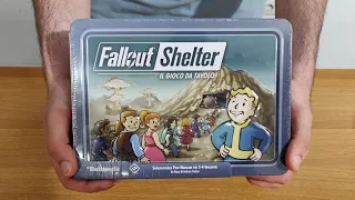 Unboxing di Fallout Shelter, il gioco da tavolo