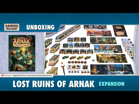 Lost Ruins of Arnak Expansion - Unboxing